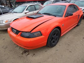 2004 FORD MUSTANG ORANGE 3.9 AT F19071
